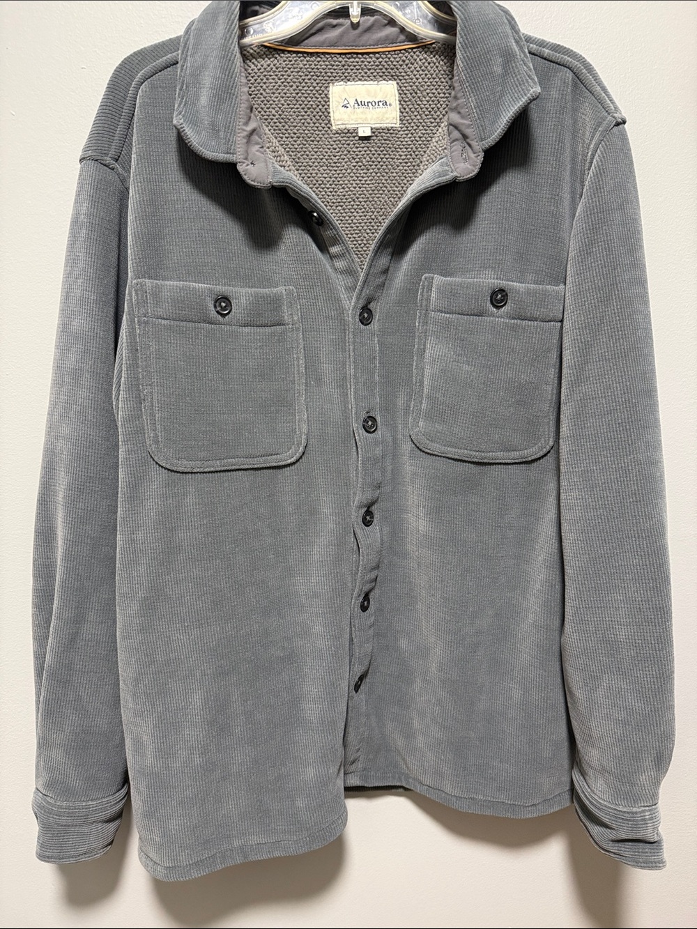Aurora Buttercord Shirt Jacket “Shacket”